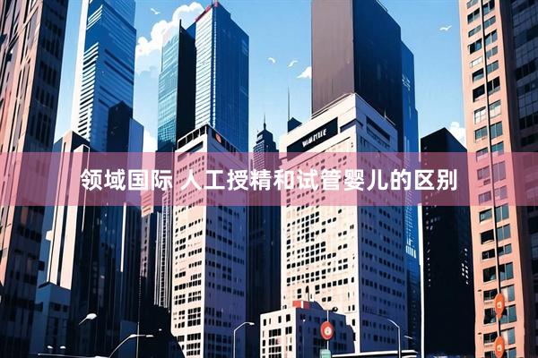 领域国际 人工授精和试管婴儿的区别