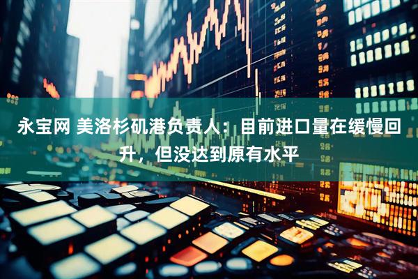 永宝网 美洛杉矶港负责人：目前进口量在缓慢回升，但没达到原有水平
