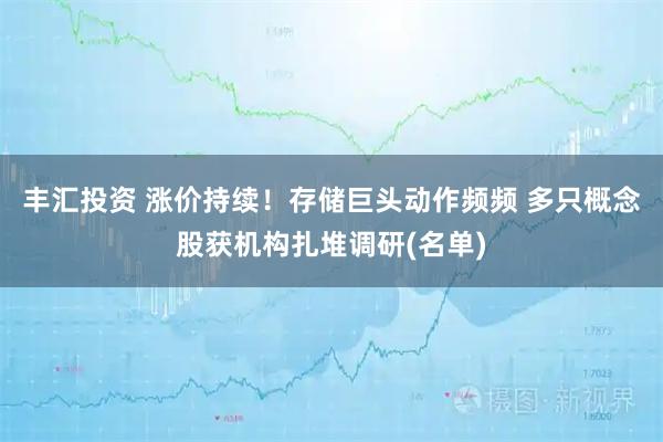 丰汇投资 涨价持续！存储巨头动作频频 多只概念股获机构扎堆调研(名单)