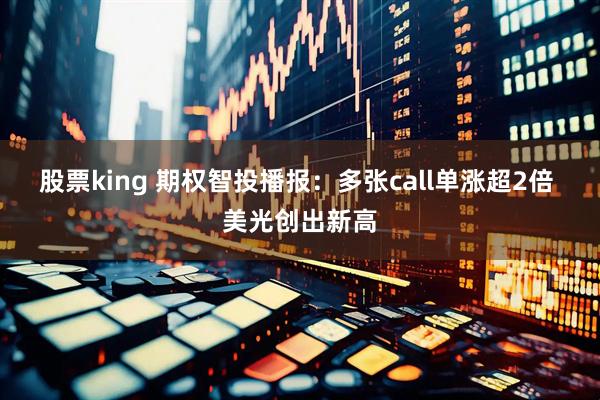 股票king 期权智投播报：多张call单涨超2倍 美光创出新高